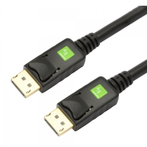 Kabel Displayport 1.2 Dp-dp M/m 4k60hz 3m Czarny